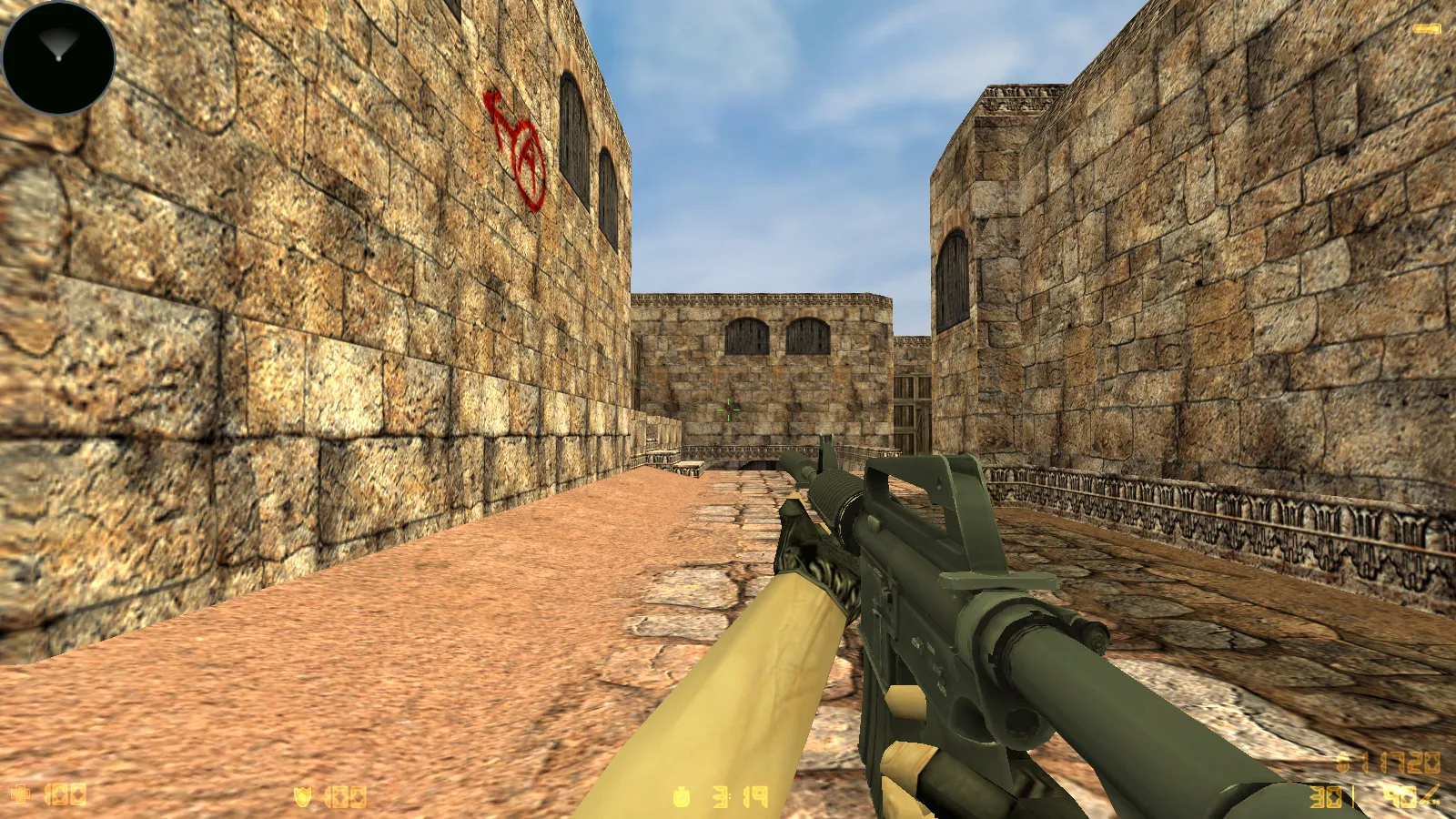 CS 1.6 CS2 Mod: F-осмотр оружия, модели игроков и интерфейс под CS2 стиль — скриншот 6
