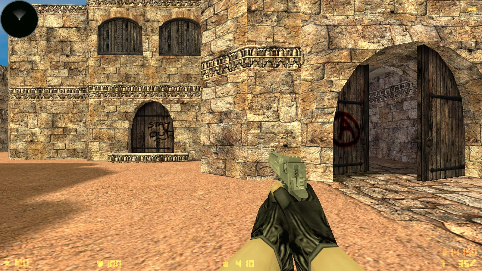 CS 1.6 CS2 Mod: F-осмотр оружия, модели игроков и интерфейс под CS2 стиль — скриншот 7