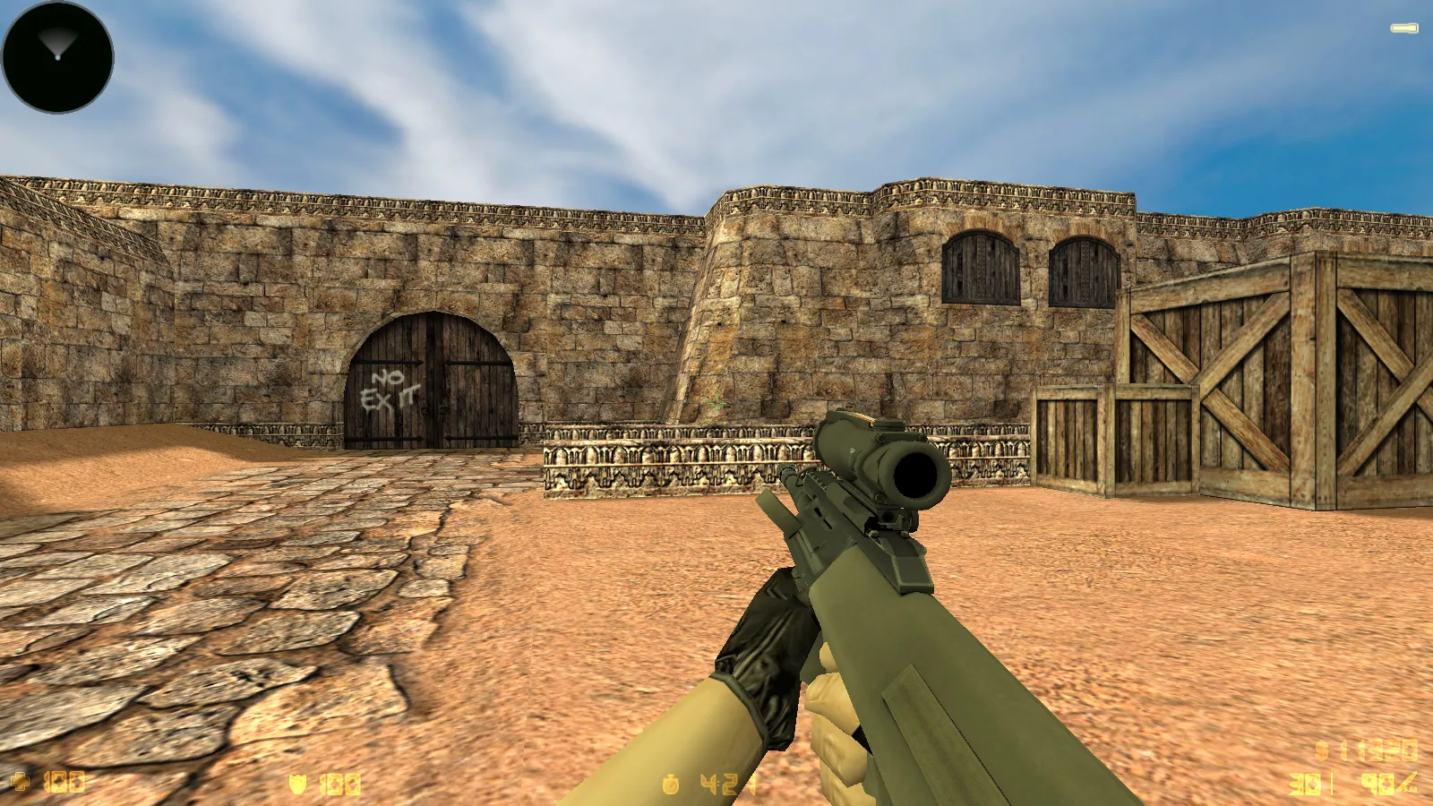 CS 1.6 CS2 Mod: F-осмотр оружия, модели игроков и интерфейс под CS2 стиль — скриншот 8