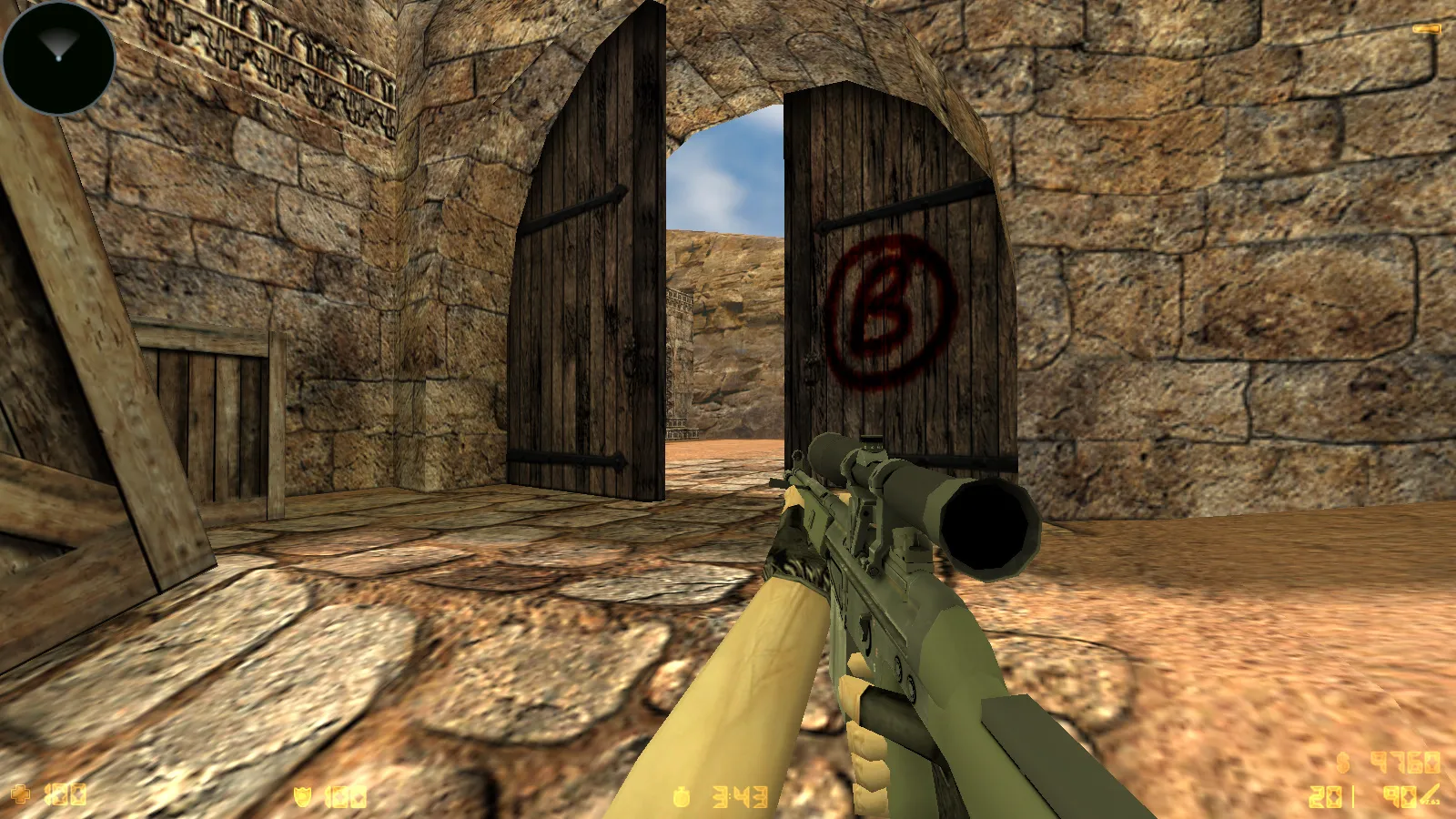 CS 1.6 CS2 Mod: F-осмотр оружия, модели игроков и интерфейс под CS2 стиль — скриншот 13