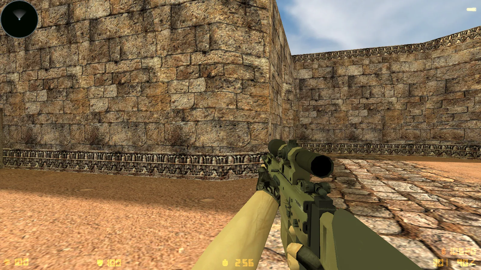CS 1.6 CS2 Mod: F-осмотр оружия, модели игроков и интерфейс под CS2 стиль — скриншот 26