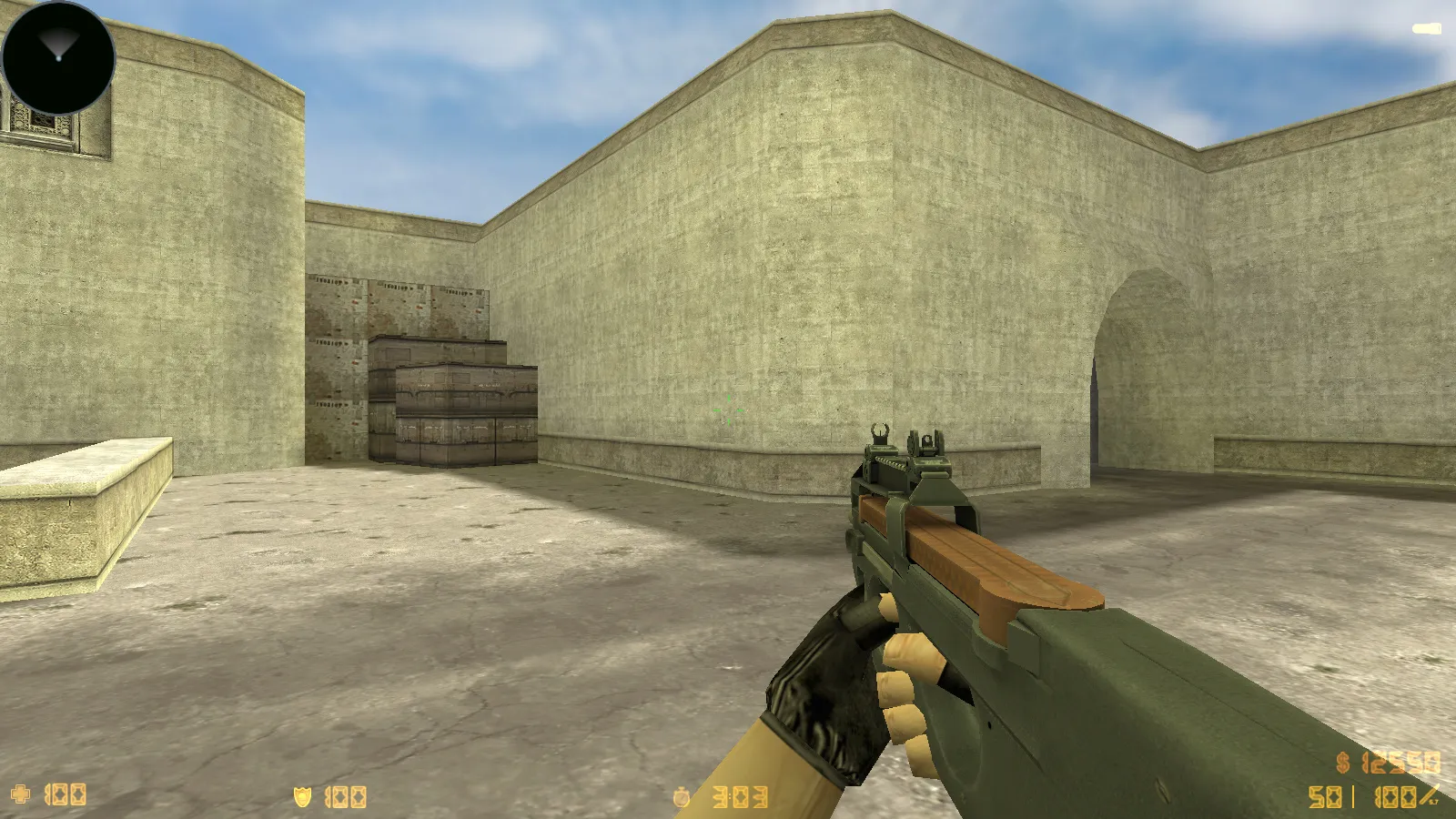 CS 1.6 CS:GO Mod: сборка с моделями v_/p_/w_, осмотром F, скинами и стабильным FPS — скриншот 23