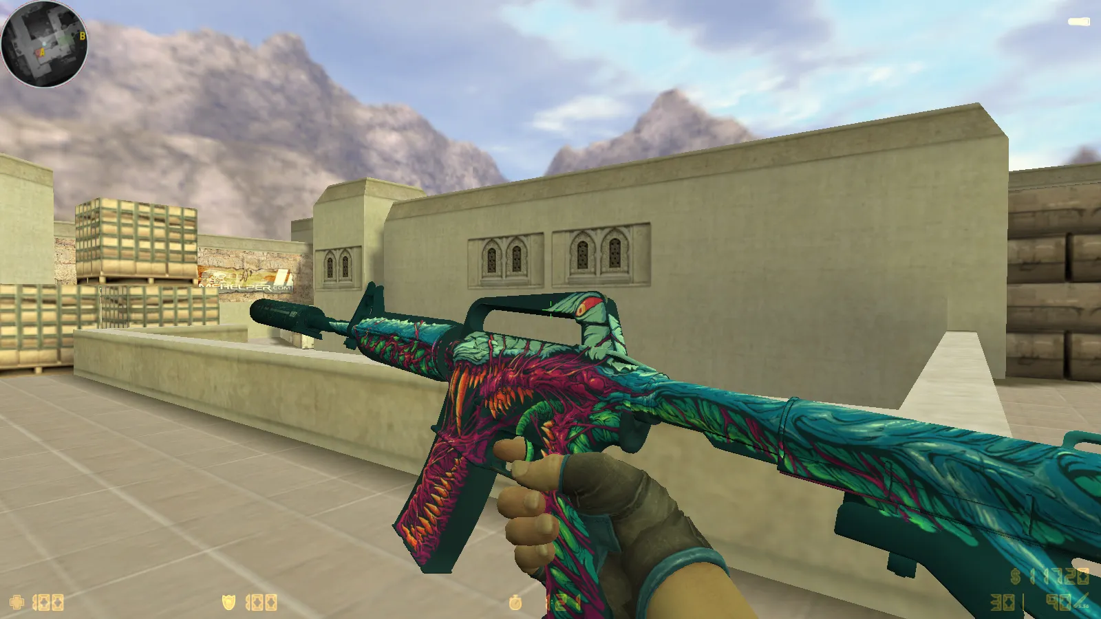 Скачать CS GO 1.6 сборка CS 1.6: тематические моды, 10 аддонов, скины, звуки, темная тема меню и оптимизированный конфиг - Скриншот