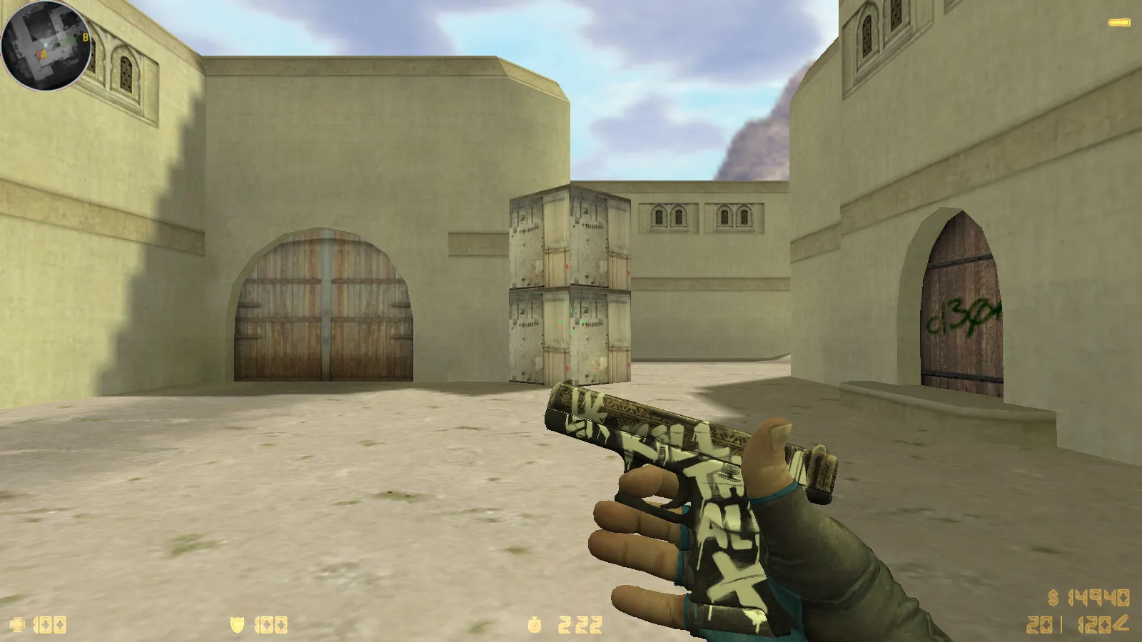 CS GO 1.6 сборка CS 1.6: тематические моды, 10 аддонов, скины, звуки, темная тема меню и оптимизированный конфиг — скриншот 9