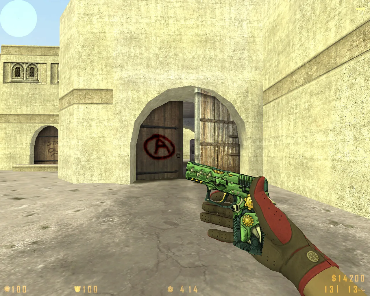 CS 1.6 Calibrated: скины, графика, темная тема меню и оптимизированный config.cfg — скриншот 9