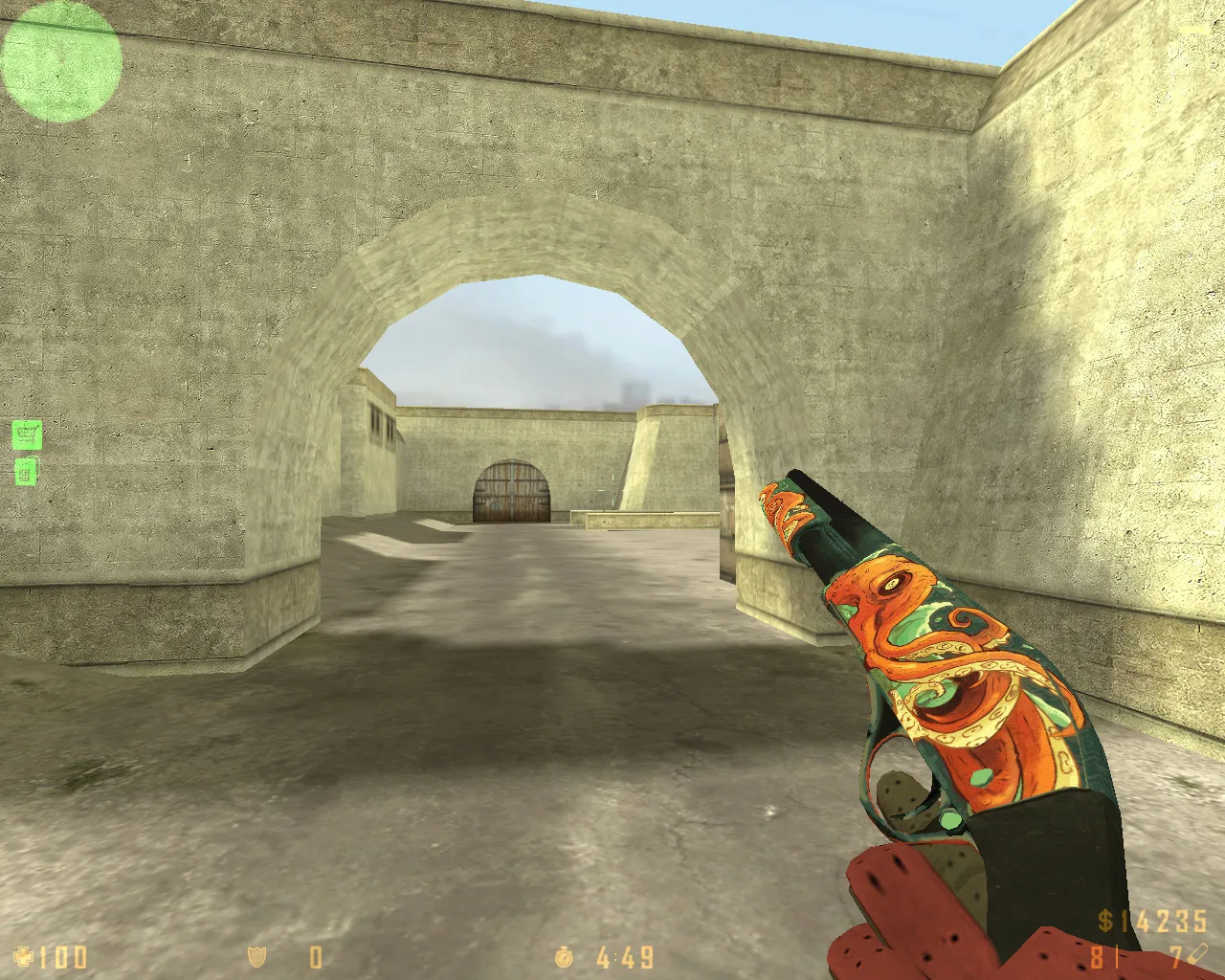 CS 1.6 Calibrated: скины, графика, темная тема меню и оптимизированный config.cfg — скриншот 12