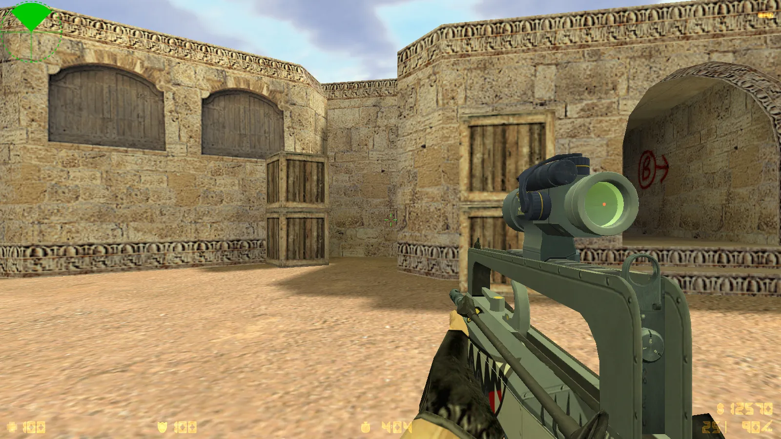 CS 1.6 от 4elobrek: блогерская сборка с 9 нововведениями, 25 скинами, красно/синими моделями и оптимизированным конфигом — скриншот 10
