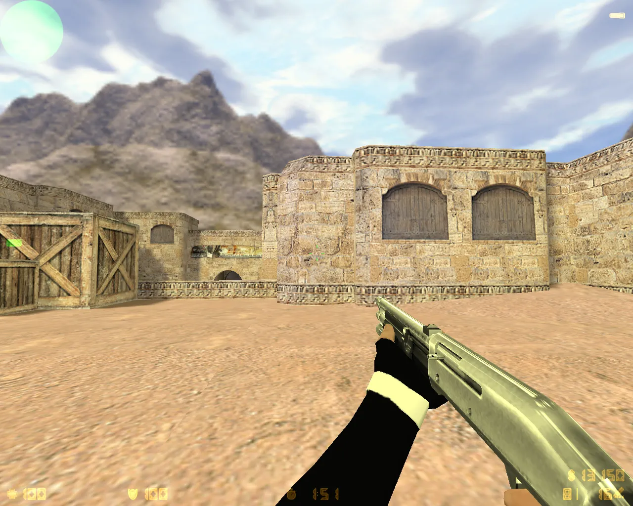 CS 1.6 «Хром» — сборка CS 1.6 с 27 хром-моделями оружия, темным меню и оптимизированным конфигом — скриншот 12
