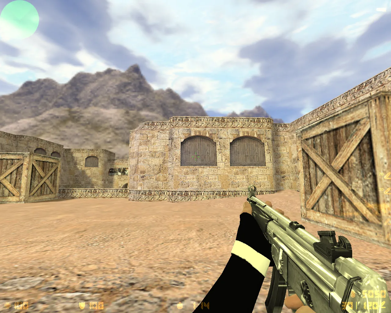 CS 1.6 «Хром» — сборка CS 1.6 с 27 хром-моделями оружия, темным меню и оптимизированным конфигом — скриншот 16