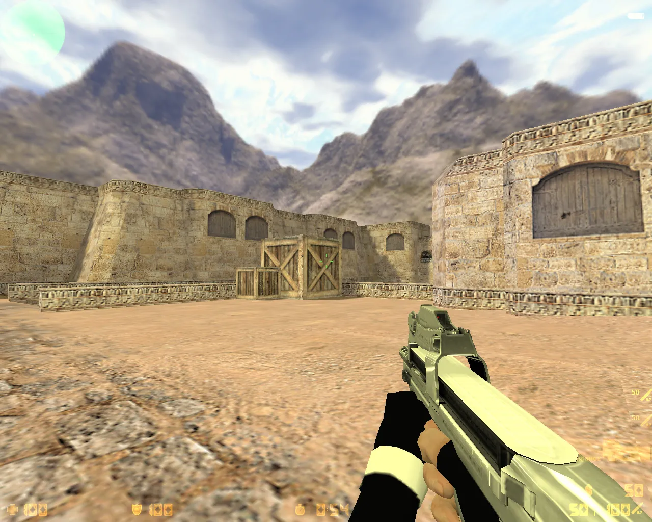 CS 1.6 «Хром» — сборка CS 1.6 с 27 хром-моделями оружия, темным меню и оптимизированным конфигом — скриншот 19