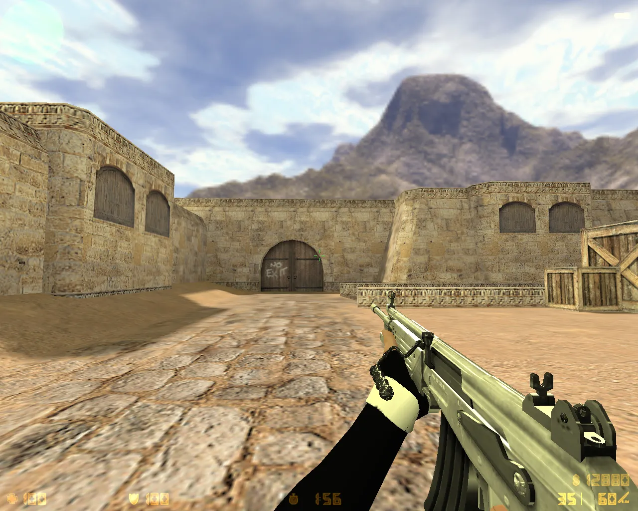 CS 1.6 «Хром» — сборка CS 1.6 с 27 хром-моделями оружия, темным меню и оптимизированным конфигом — скриншот 20