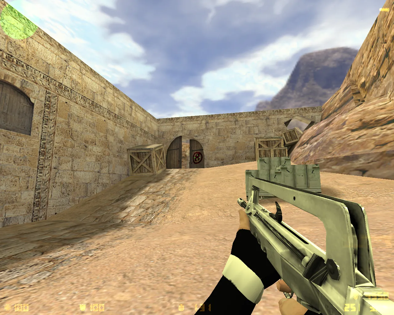 CS 1.6 «Хром» — сборка CS 1.6 с 27 хром-моделями оружия, темным меню и оптимизированным конфигом — скриншот 27