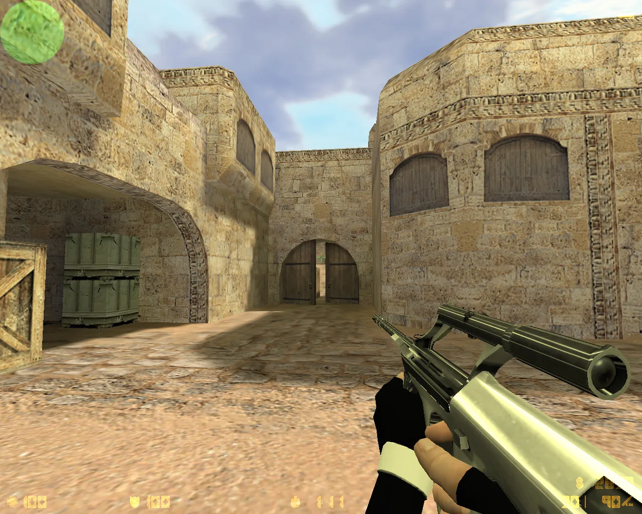 CS 1.6 «Хром» — сборка CS 1.6 с 27 хром-моделями оружия, темным меню и оптимизированным конфигом — скриншот 28