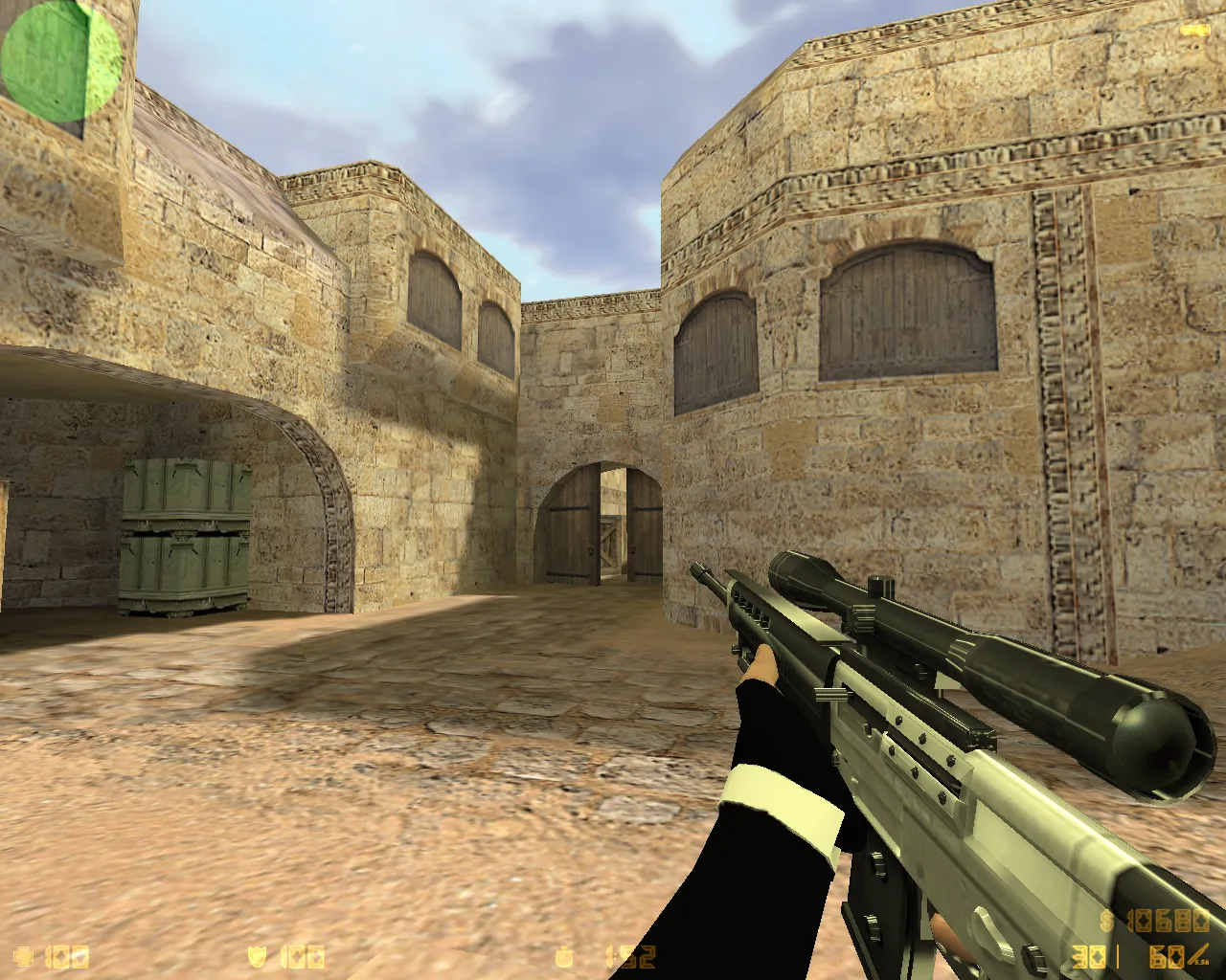 CS 1.6 «Хром» — сборка CS 1.6 с 27 хром-моделями оружия, темным меню и оптимизированным конфигом — скриншот 29