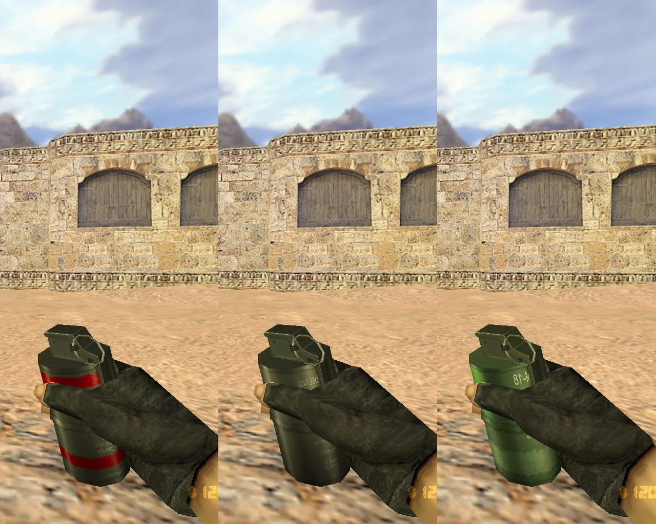 CS 1.6 Classic HD: HD модели оружия v_, p_, w_, графика, звуки, меню и оптимизированный конфиг — скриншот 10