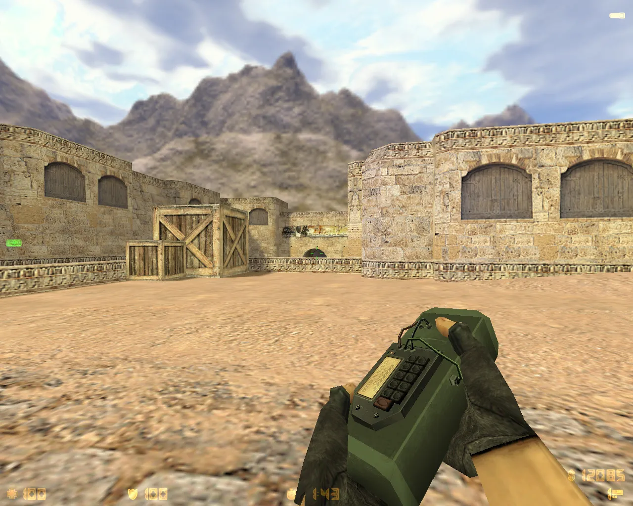 CS 1.6 Classic HD: HD модели оружия v_, p_, w_, графика, звуки, меню и оптимизированный конфиг — скриншот 11