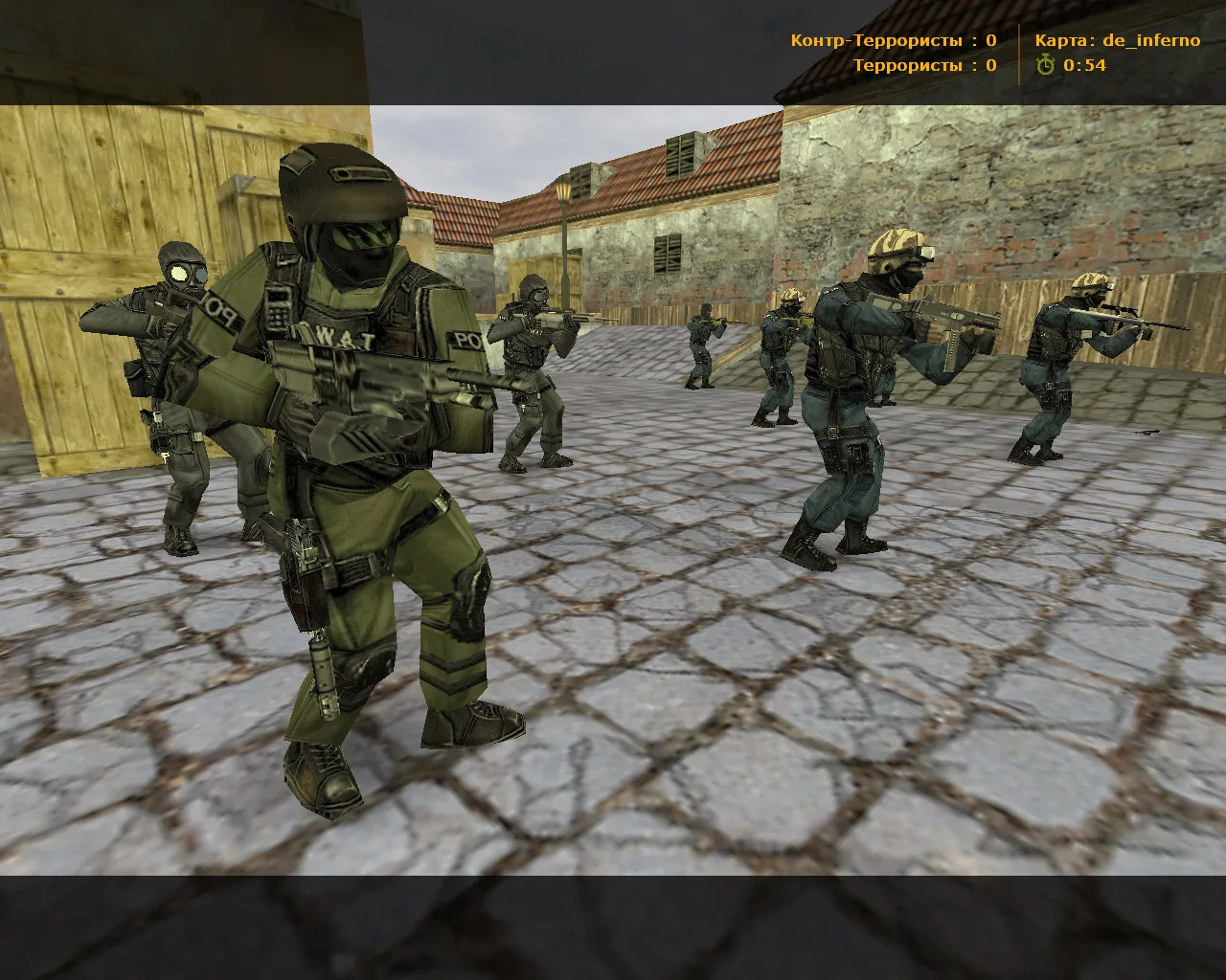 CS 1.6 Classic HD: HD модели оружия v_, p_, w_, графика, звуки, меню и оптимизированный конфиг — скриншот 12