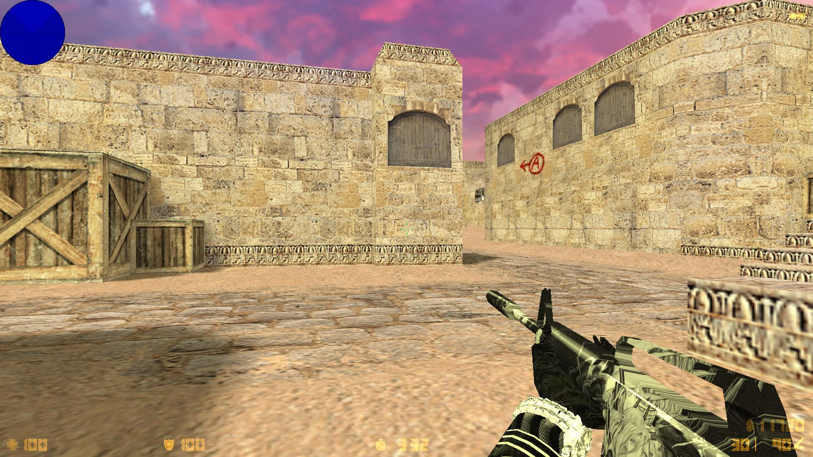 Скачать CS 1.6 от Clementine v1: блогерская сборка с 9 новшествами, оптимизированным конфигом, темной темой меню и новыми звуками - Скриншот