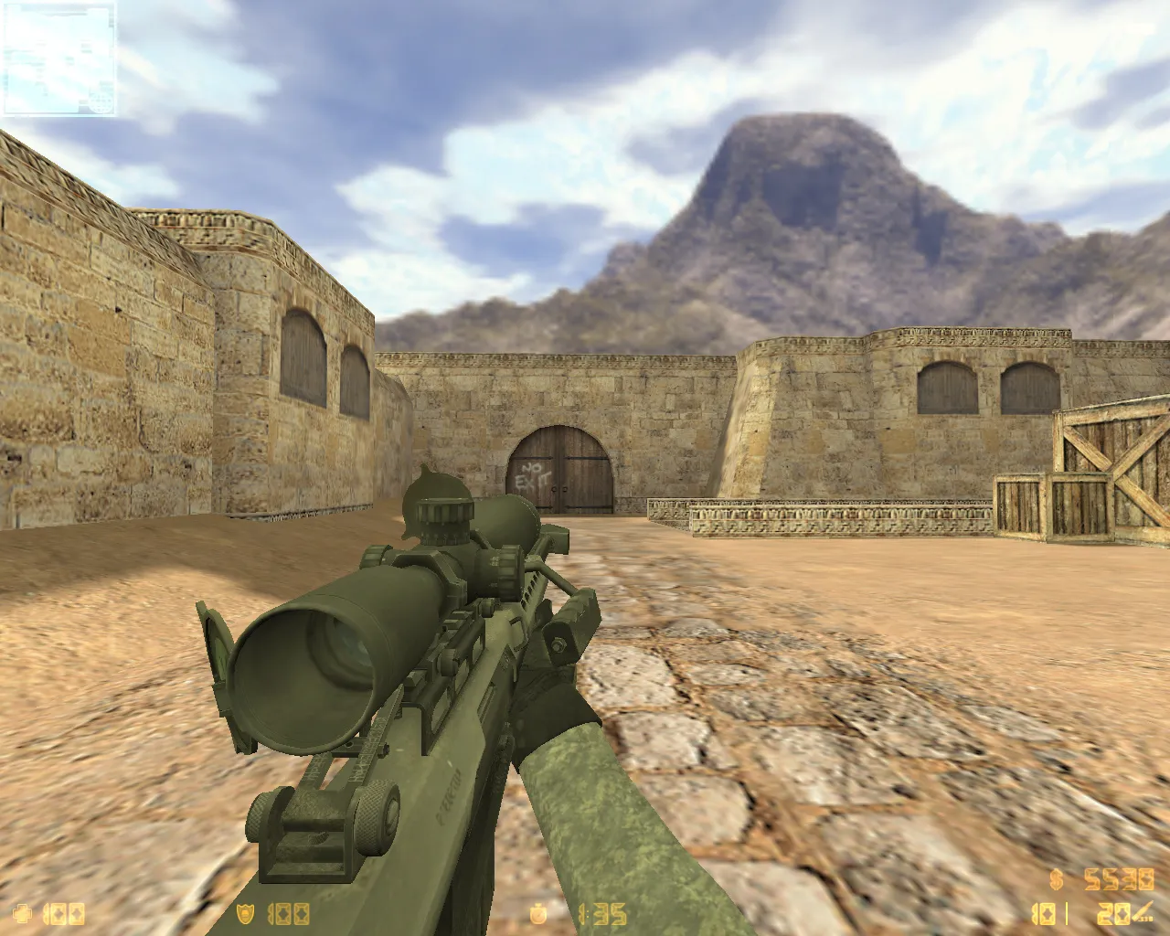 Скачать CS 1.6 Call Of Duty MW 2: тематический мод, темная тема, CoD MW2 модели, оптимизированный конфиг и стабильный запуск - Скриншот