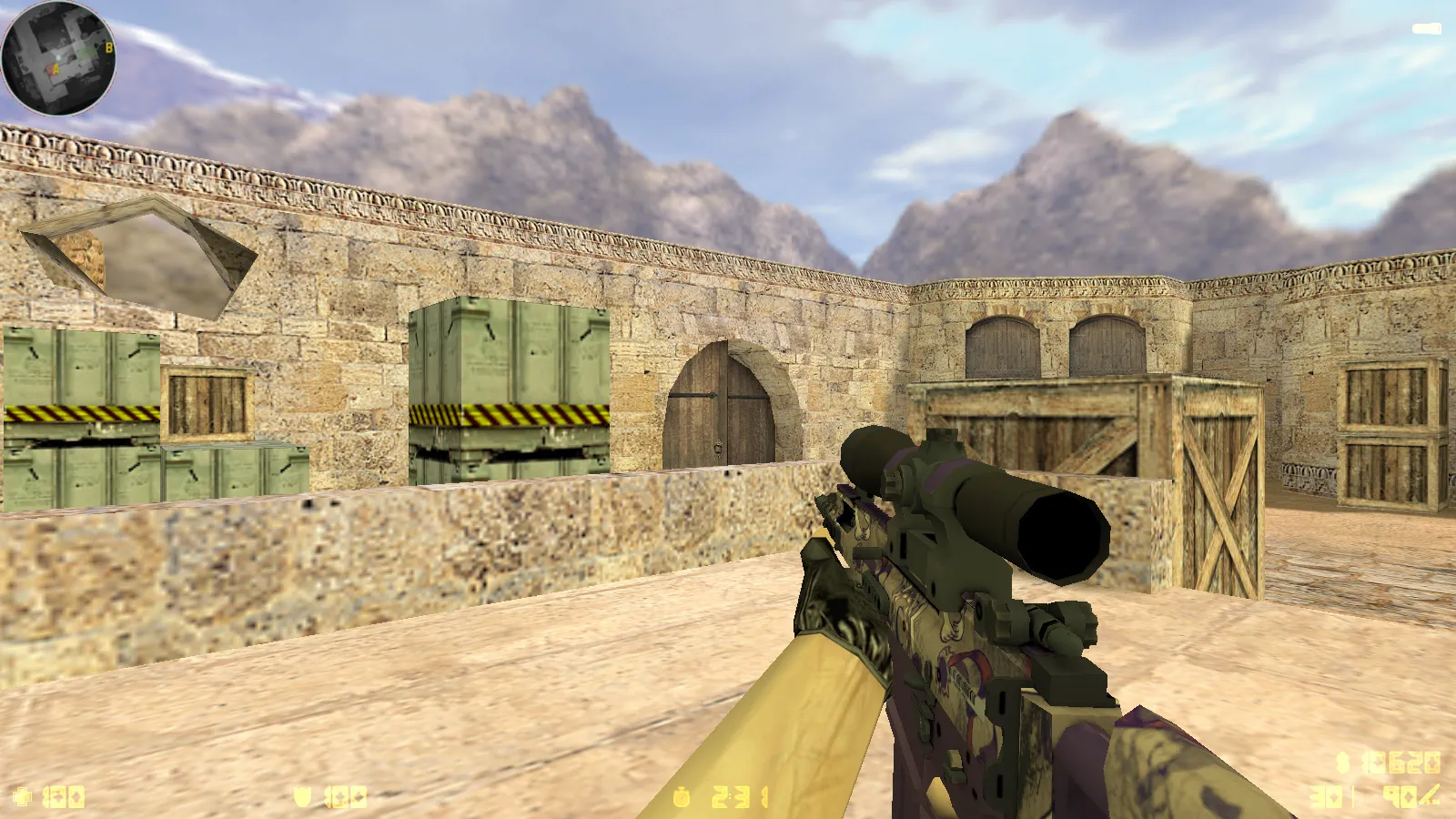 CS 1.6 Control — сборка с 8 новинками, 29 скинами оружия, темной синей темой и оптимизированным конфигом — скриншот 15