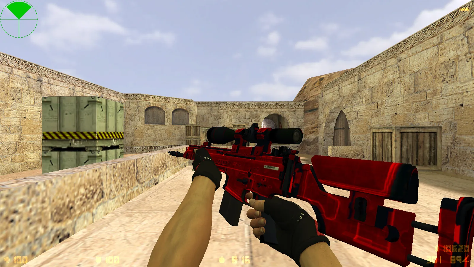 CS 1.6 Cool HD: 10 обновлений, 30 скинов оружия, звуки и меню в HD стиле — скриншот 15