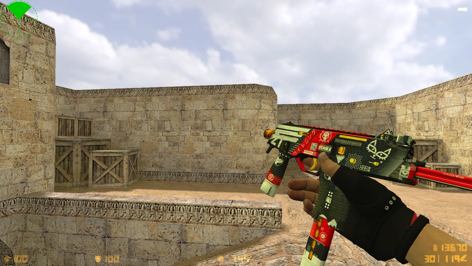 CS 1.6 Cool HD: 10 обновлений, 30 скинов оружия, звуки и меню в HD стиле — скриншот 23