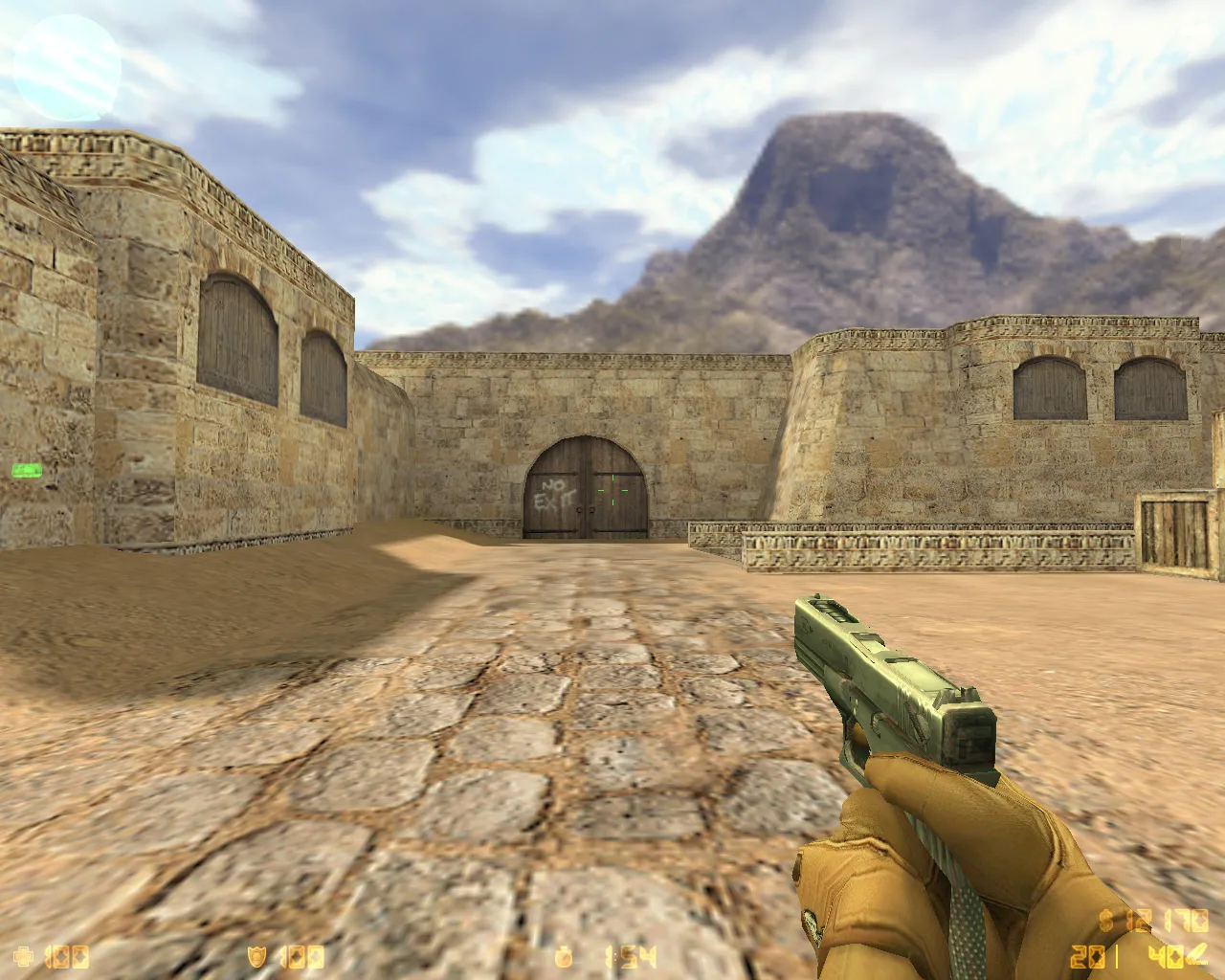 CS 1.6 CrossFire — сборка с модами Crossfire: модели оружия v_/p_/w_, темное меню, музыка, радар, значок — скриншот 9