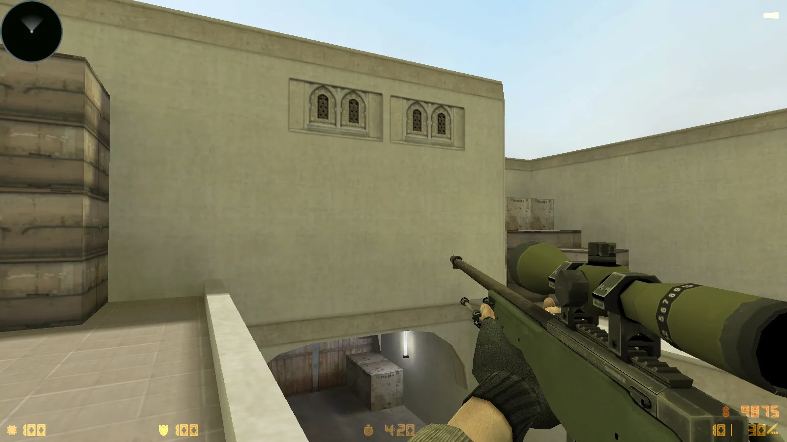 CS 1.6 CRY — сборка с 29 скинами оружия, темным меню, звуками, оптимизированным конфигом и графикой — скриншот 6