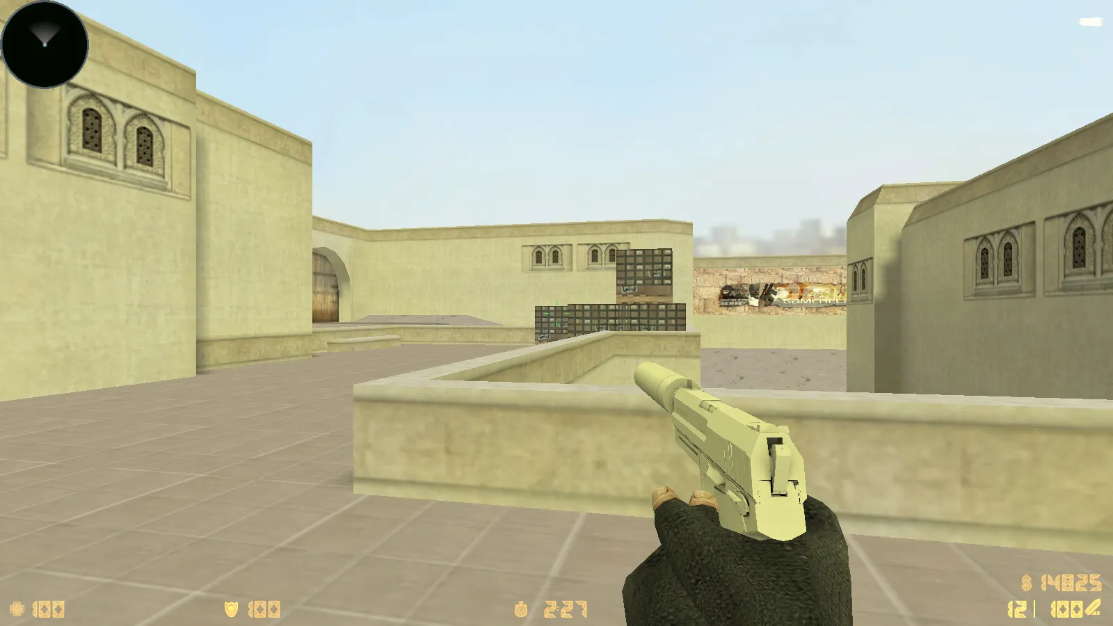 CS 1.6 CRY — сборка с 29 скинами оружия, темным меню, звуками, оптимизированным конфигом и графикой — скриншот 8