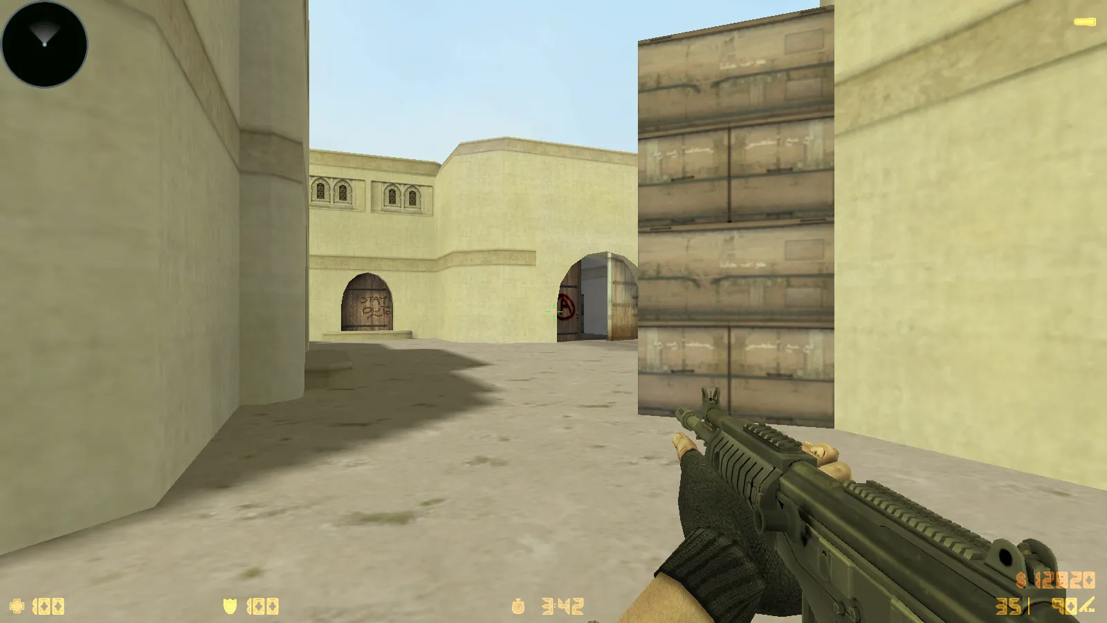 CS 1.6 CRY — сборка с 29 скинами оружия, темным меню, звуками, оптимизированным конфигом и графикой — скриншот 11