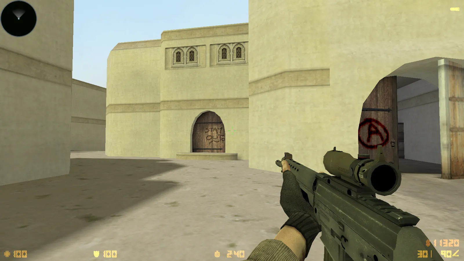 CS 1.6 CRY — сборка с 29 скинами оружия, темным меню, звуками, оптимизированным конфигом и графикой — скриншот 13