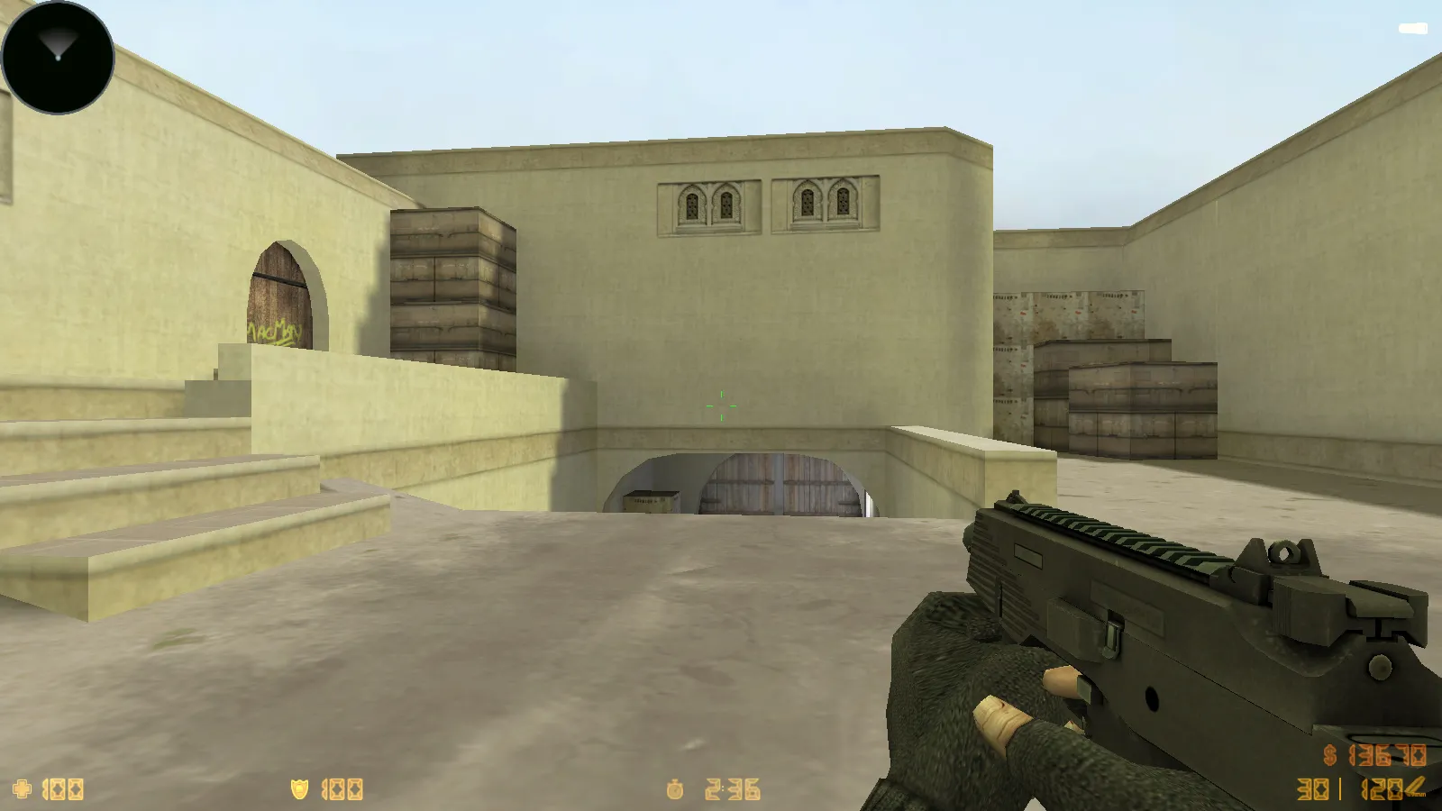 CS 1.6 CRY — сборка с 29 скинами оружия, темным меню, звуками, оптимизированным конфигом и графикой — скриншот 23