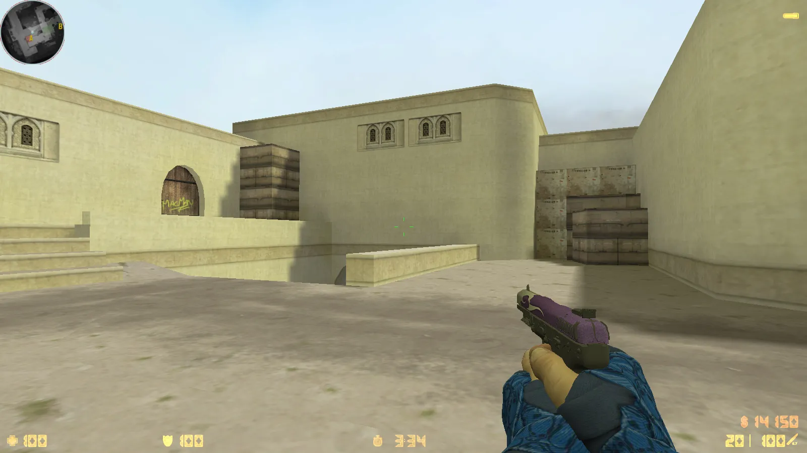 CS 1.6 Danger Zone — скины, графика и оптимизированный конфиг: 30 оружейных скинов, звуки, меню и прицел — скриншот 19