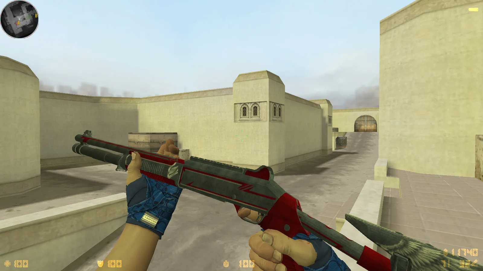 CS 1.6 Danger Zone — скины, графика и оптимизированный конфиг: 30 оружейных скинов, звуки, меню и прицел — скриншот 22