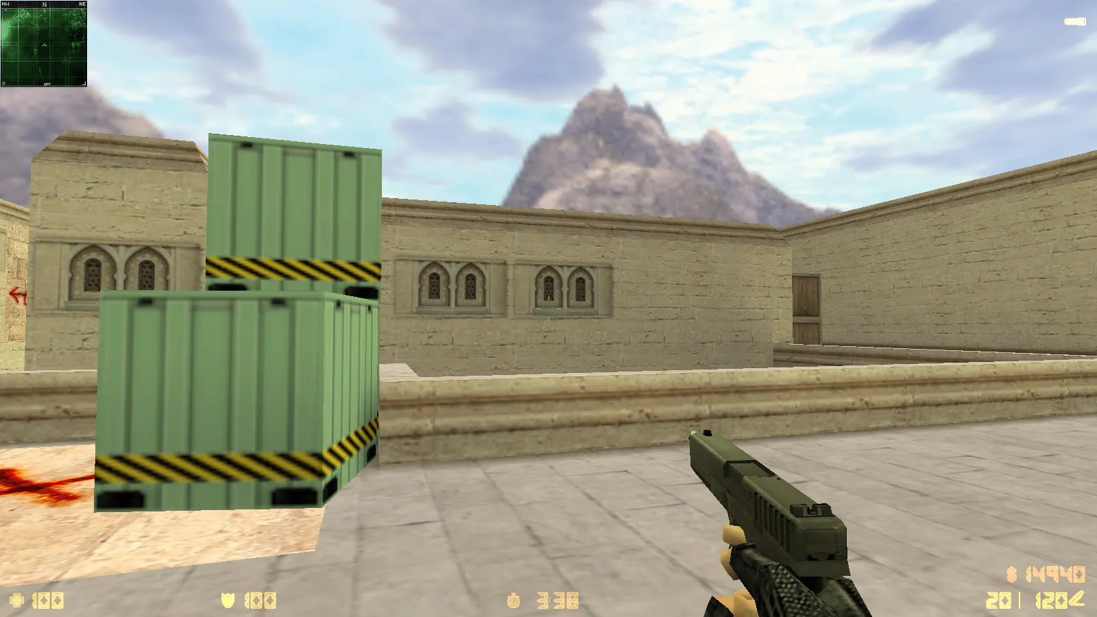 CS 1.6 Deluxe: скины и графика, 30 HD-моделей оружия, черное меню, обновленные звуки и оптимизированный конфиг — скриншот 9