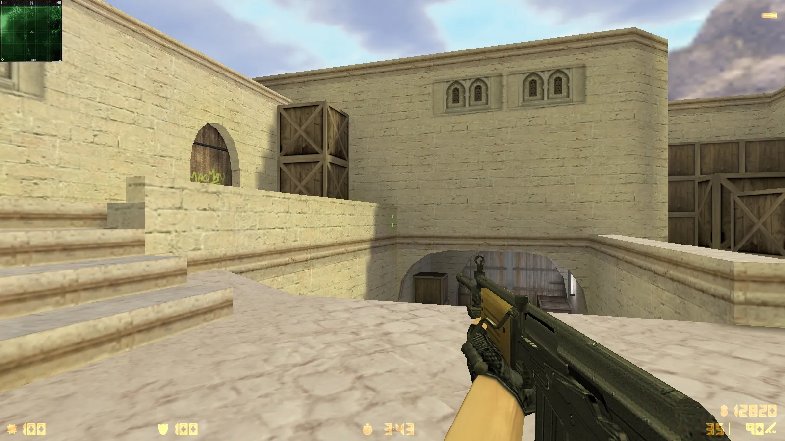 CS 1.6 Deluxe: скины и графика, 30 HD-моделей оружия, черное меню, обновленные звуки и оптимизированный конфиг — скриншот 11