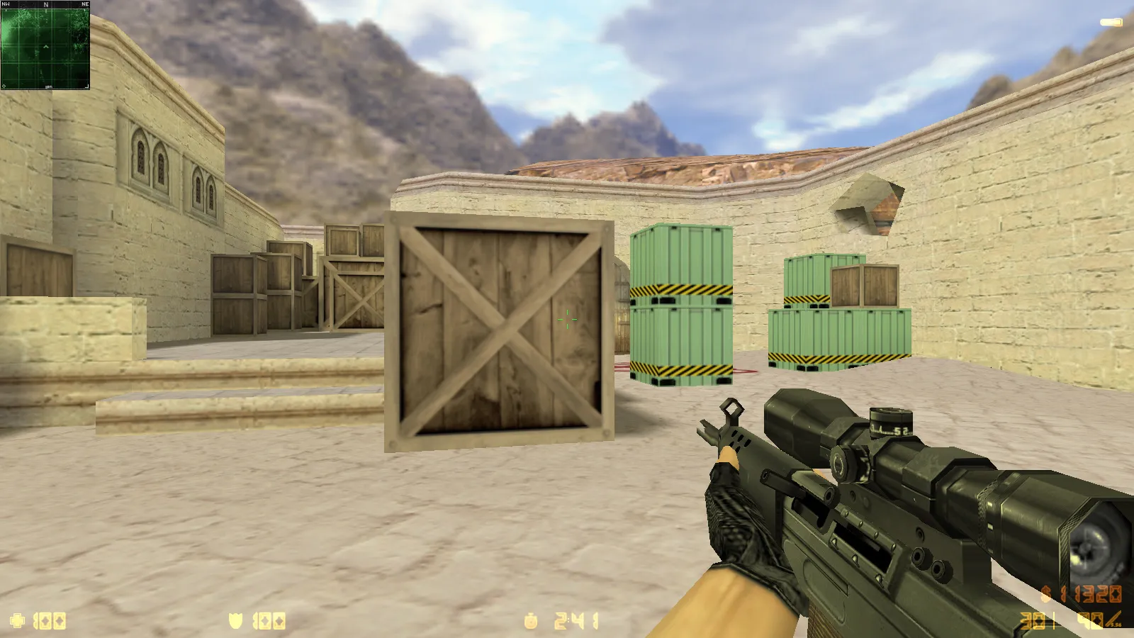 CS 1.6 Deluxe: скины и графика, 30 HD-моделей оружия, черное меню, обновленные звуки и оптимизированный конфиг — скриншот 13