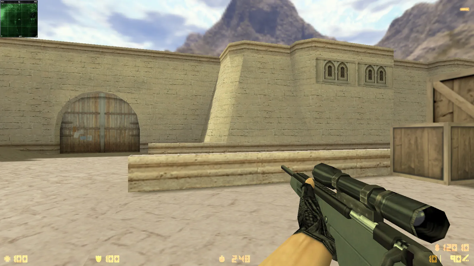 CS 1.6 Deluxe: скины и графика, 30 HD-моделей оружия, черное меню, обновленные звуки и оптимизированный конфиг — скриншот 14