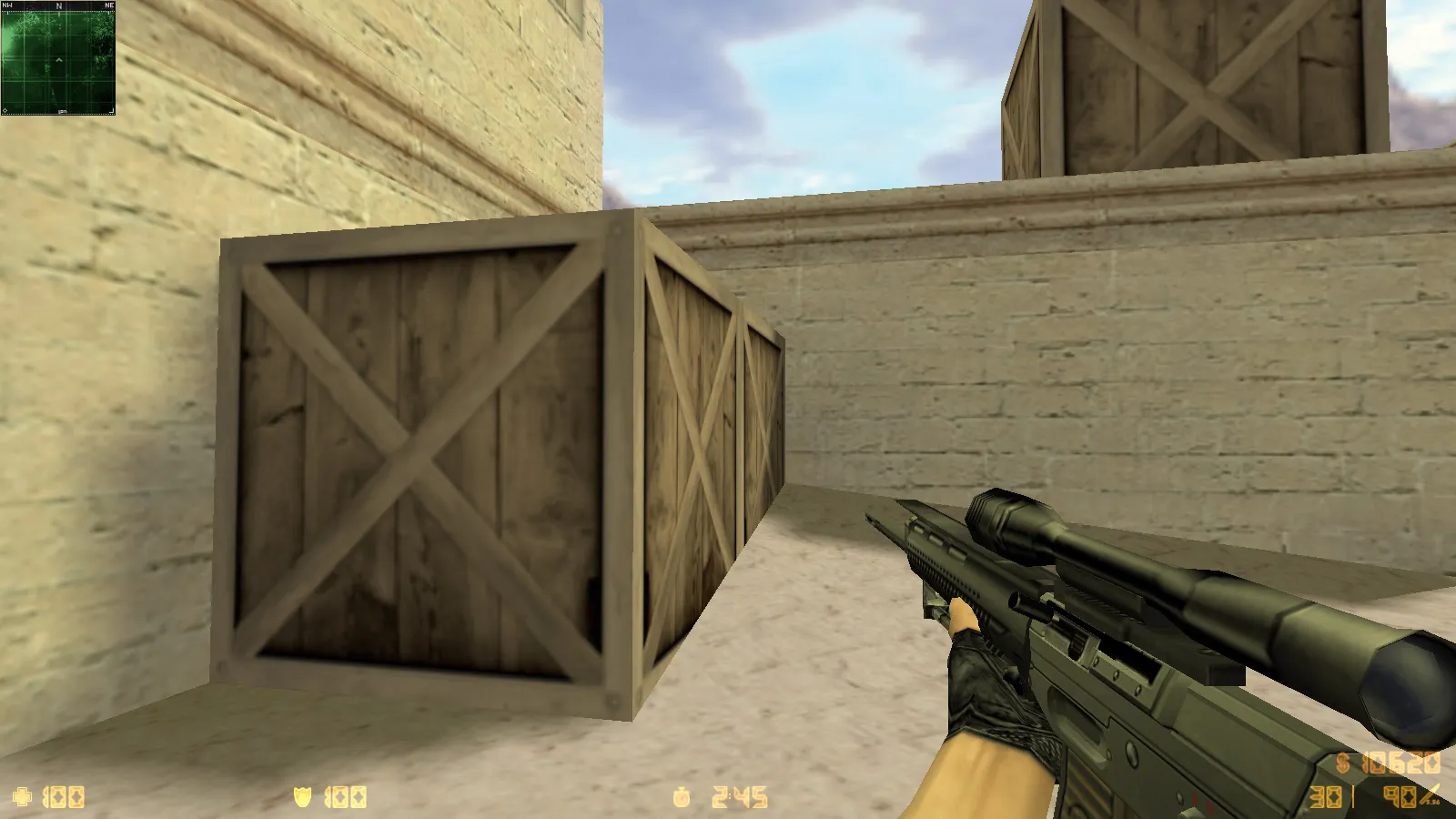 CS 1.6 Deluxe: скины и графика, 30 HD-моделей оружия, черное меню, обновленные звуки и оптимизированный конфиг — скриншот 15
