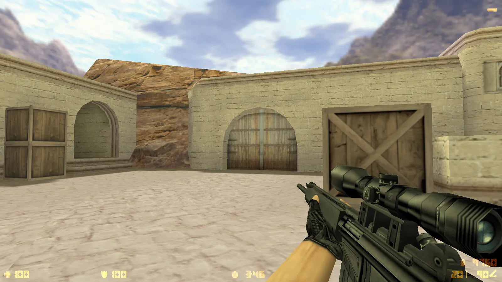 CS 1.6 Deluxe: скины и графика, 30 HD-моделей оружия, черное меню, обновленные звуки и оптимизированный конфиг — скриншот 16