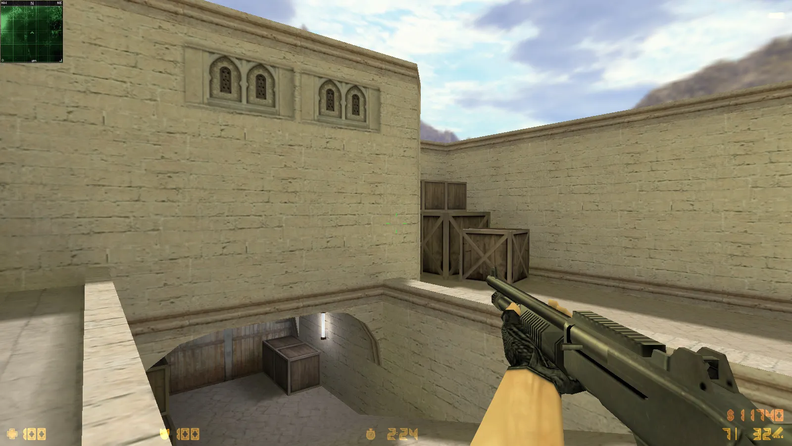 CS 1.6 Deluxe: скины и графика, 30 HD-моделей оружия, черное меню, обновленные звуки и оптимизированный конфиг — скриншот 22