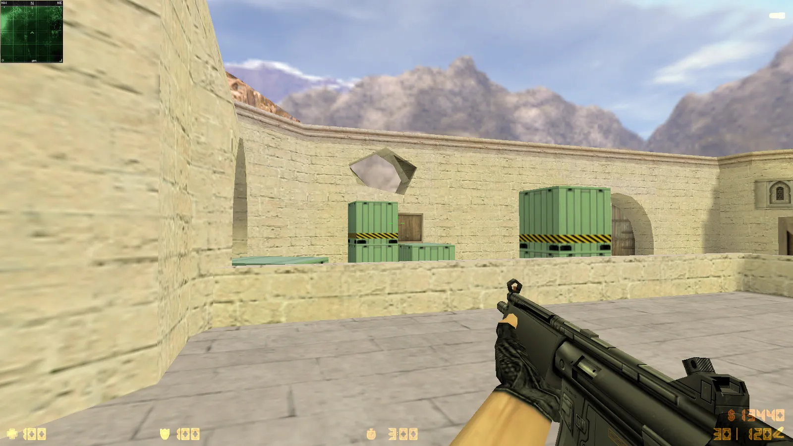 CS 1.6 Deluxe: скины и графика, 30 HD-моделей оружия, черное меню, обновленные звуки и оптимизированный конфиг — скриншот 25