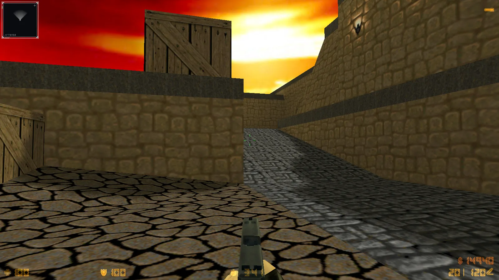 CS 1.6 Doom — тематическая сборка с 11 новшествами: оружие по центру, думгаи за Т и CT, темное меню и оптимизированный конфиг — скриншот 9