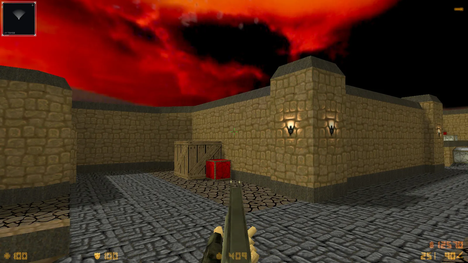 CS 1.6 Doom — тематическая сборка с 11 новшествами: оружие по центру, думгаи за Т и CT, темное меню и оптимизированный конфиг — скриншот 10