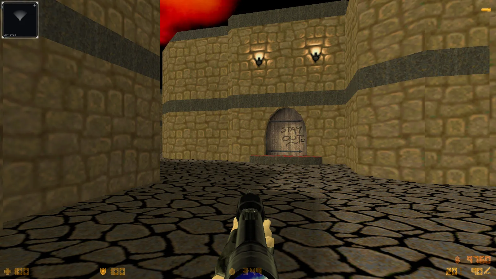 CS 1.6 Doom — тематическая сборка с 11 новшествами: оружие по центру, думгаи за Т и CT, темное меню и оптимизированный конфиг — скриншот 16