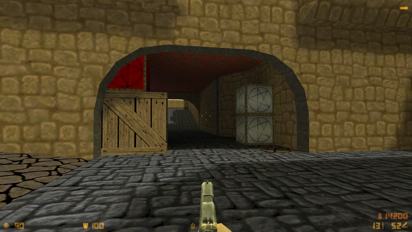 CS 1.6 Doom — тематическая сборка с 11 новшествами: оружие по центру, думгаи за Т и CT, темное меню и оптимизированный конфиг — скриншот 18