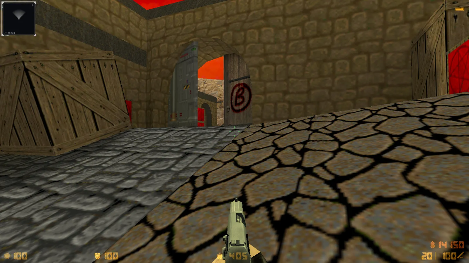 CS 1.6 Doom — тематическая сборка с 11 новшествами: оружие по центру, думгаи за Т и CT, темное меню и оптимизированный конфиг — скриншот 19