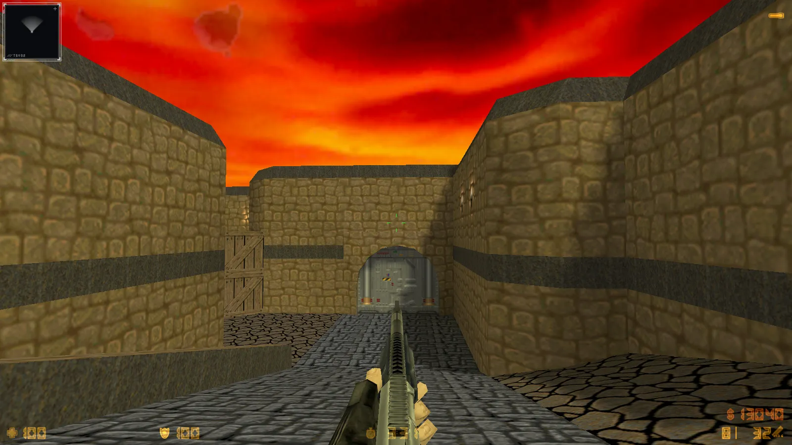 CS 1.6 Doom — тематическая сборка с 11 новшествами: оружие по центру, думгаи за Т и CT, темное меню и оптимизированный конфиг — скриншот 21