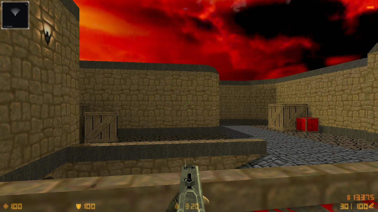 CS 1.6 Doom — тематическая сборка с 11 новшествами: оружие по центру, думгаи за Т и CT, темное меню и оптимизированный конфиг — скриншот 24
