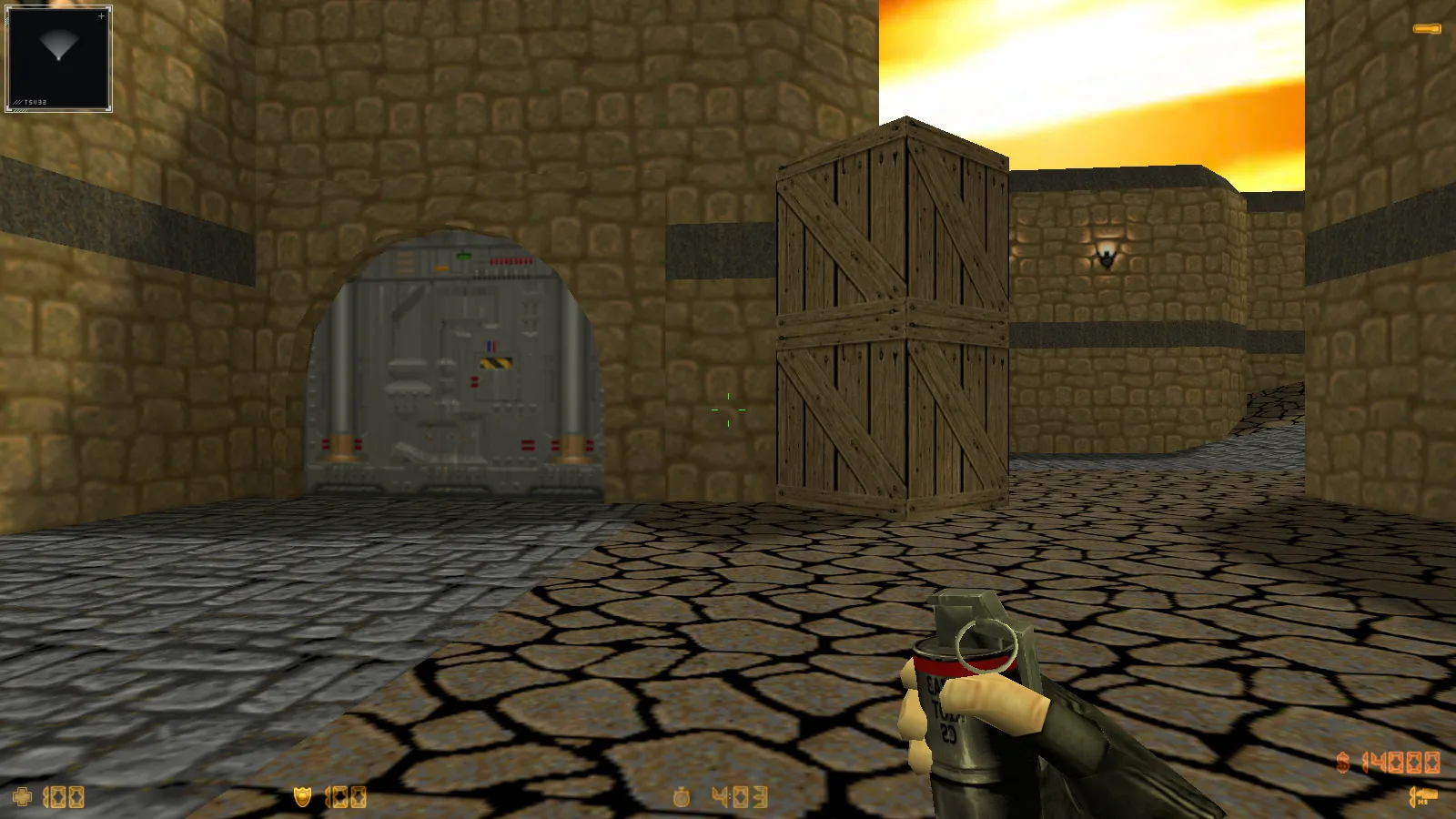 CS 1.6 Doom — тематическая сборка с 11 новшествами: оружие по центру, думгаи за Т и CT, темное меню и оптимизированный конфиг — скриншот 28